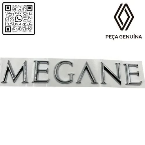 RN 073444-O 8200073444 EMBLEMA -MEGANE- DA TAMPA TRAS. MEGANE II 06... -1-